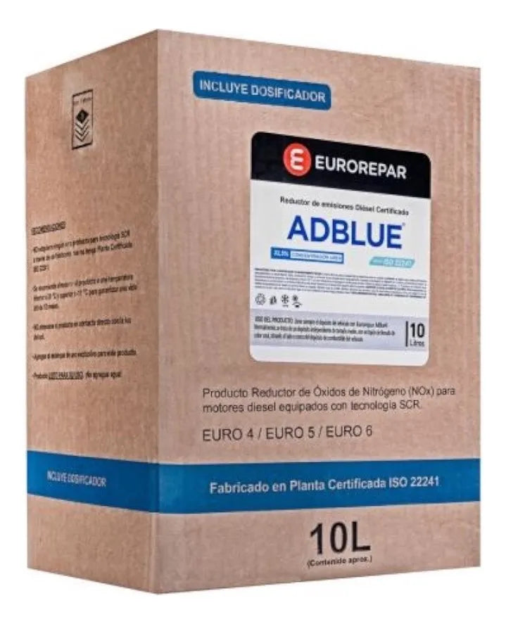 Adblue Eurorepar 10l PEUGEOT CITROEN OPEL DS NORMA ISO22241 EURO 6