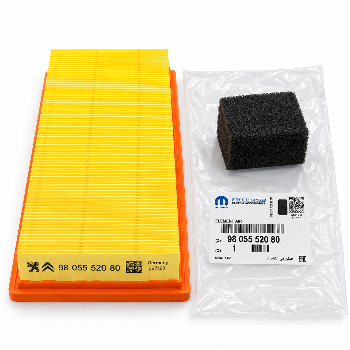 Kit de Filtros Originales Peugeot 208 308 2008 3008 Rifter 1.2 Puretech Turbo