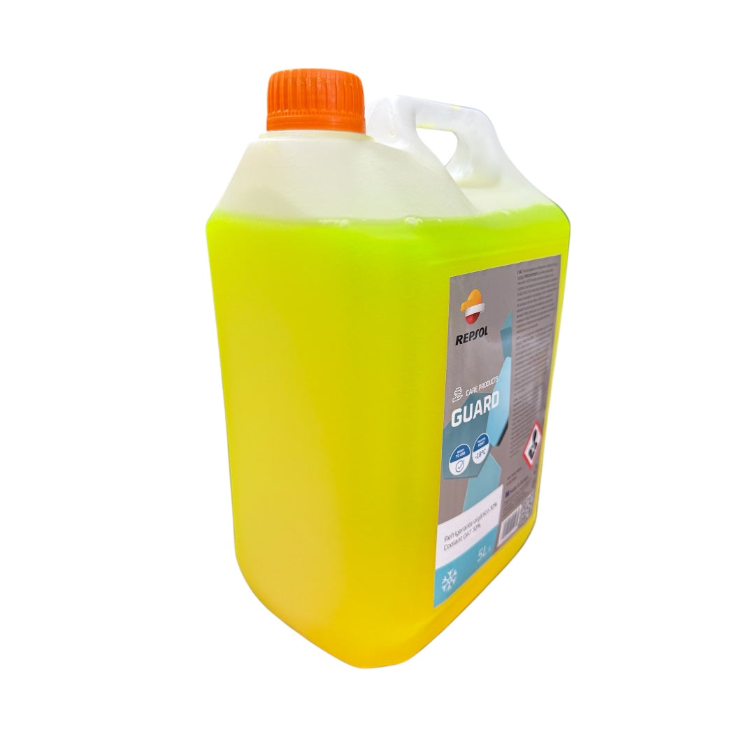 Refrigerante Orgánico Repsol Guard 30% OAT – Bidón 5L
