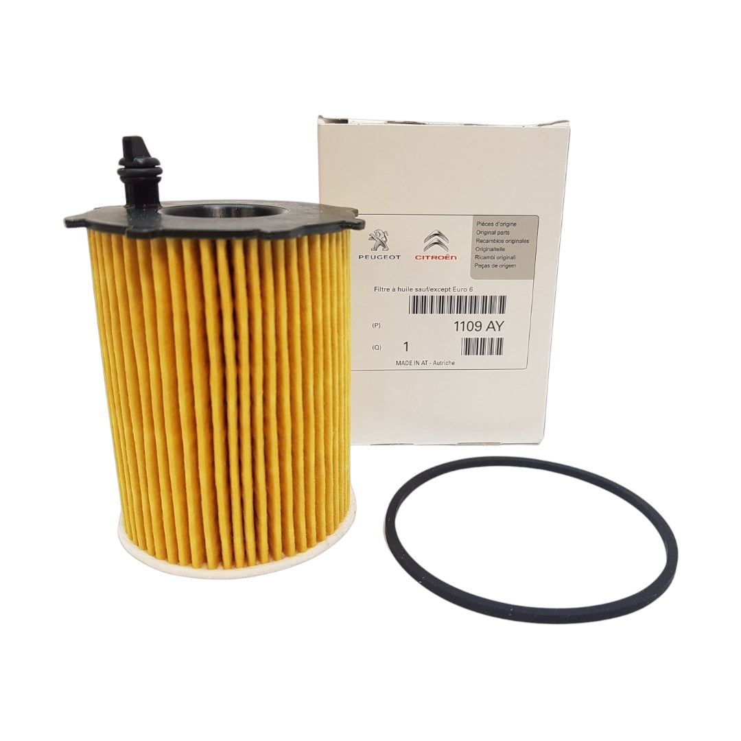 FILTRO DE ACEITE ORIGINAL PEUGEOT CITROEN DS 1.4/1.6 HDI 8V SIN ADBLUE(EURO 5)
