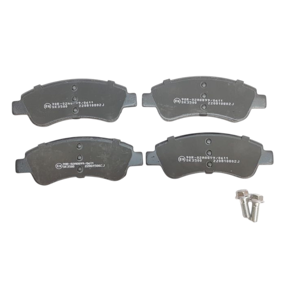 Pastillas de freno Eurorepar Delanteras Peugeot 208, 2008, 301 2013-2023