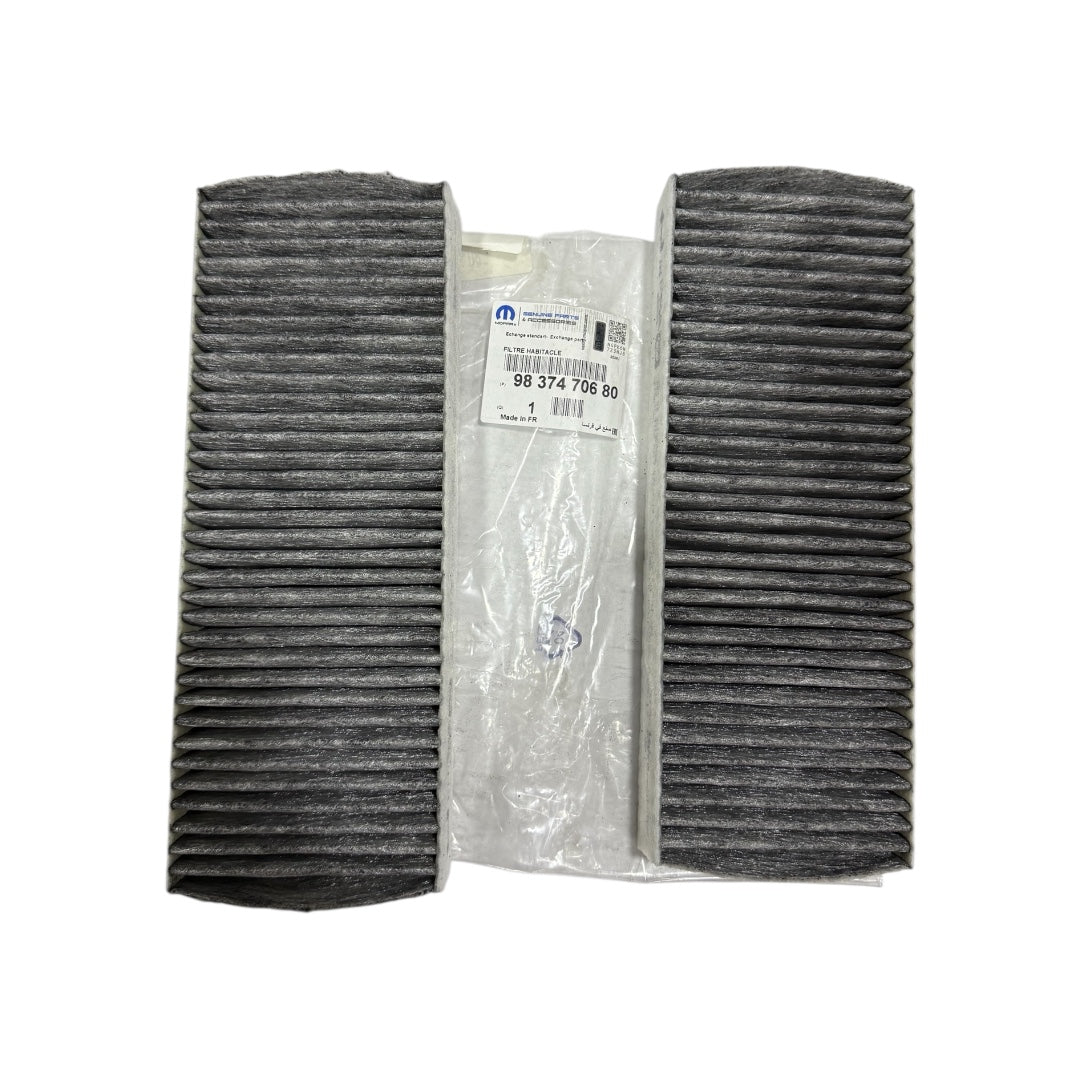 Filtro de cabina carbón activado original Peugeot 308 T9 (2014–2019) – 9837470680