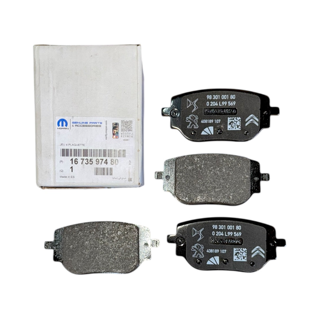 Pastillas de Freno Traseras Originales Citroën Jumpy 2024-2025