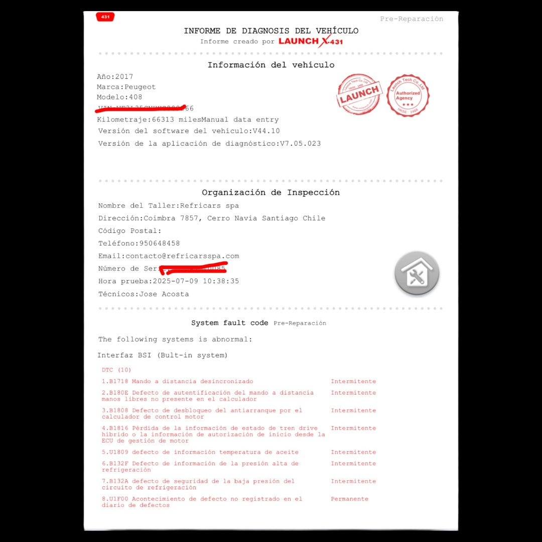Escáner Básico – Lectura y Borrado de Errores + Reinicio de Servicios