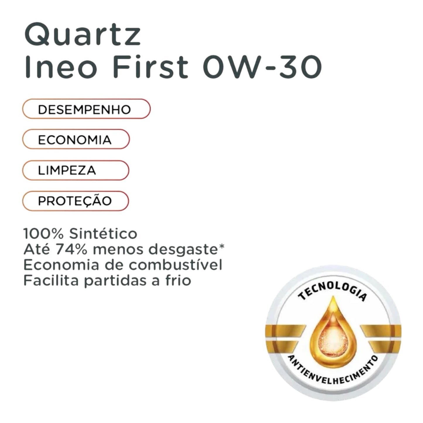 Aceite de Motor Total INEO First 0W-30 – 1 Litro