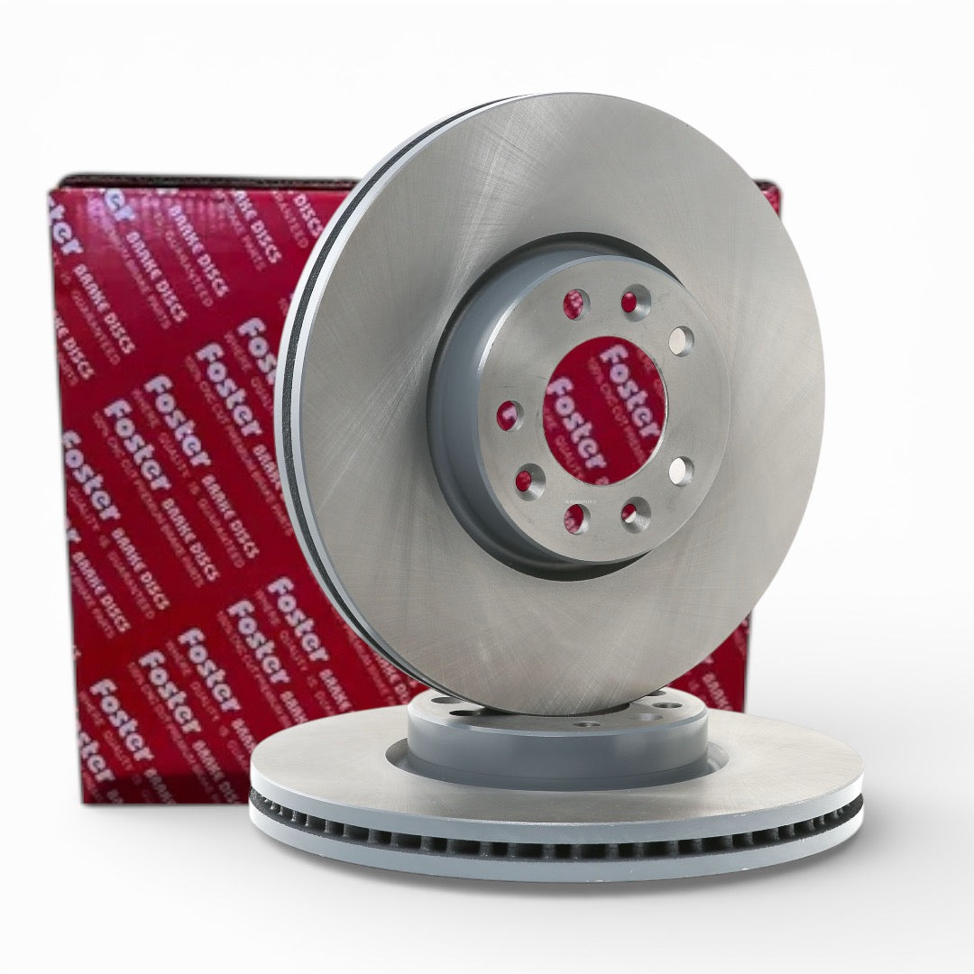 PAR DISCOS FRENO DELANTERO CITROEN SPACETOURER / JUMPY IV 2017-2025