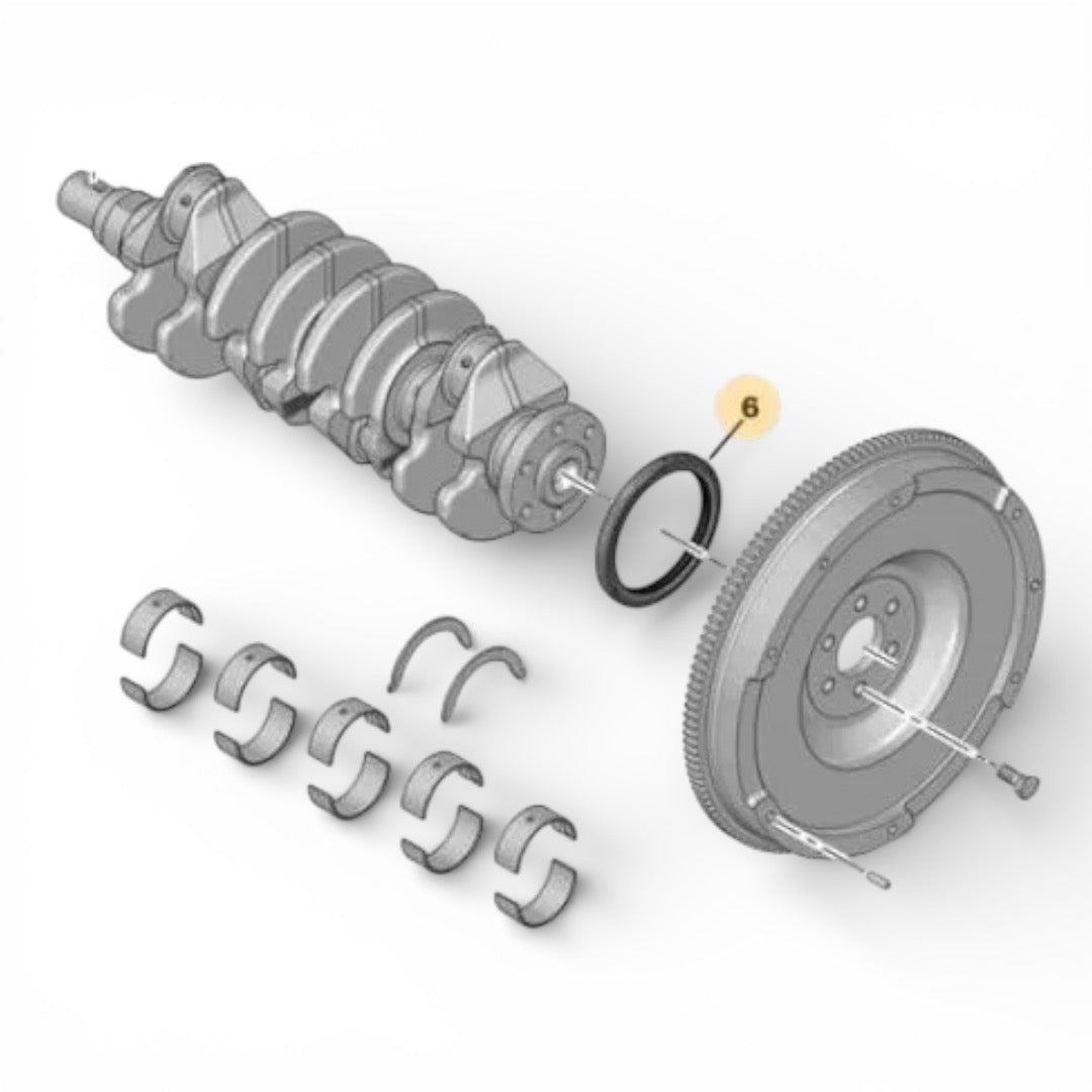 RETEN DE CIGUEÑAL ORIGINAL LADO CAJA PEUGEOT CITROEN 1.6 HDI/ 1.6 BLUEHDI