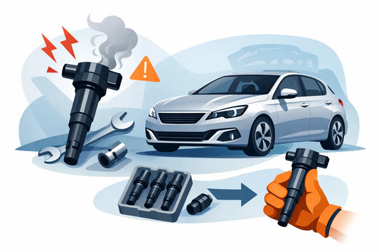 Bobina de encendido Peugeot 308: fallas y cambio