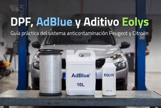 DPF, AdBlue y Aditivo Eolys: Guía práctica sobre el sistema anticontaminación de tu vehículo
