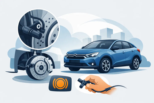 Sensor ABS Citroën C4: fallas y cambio