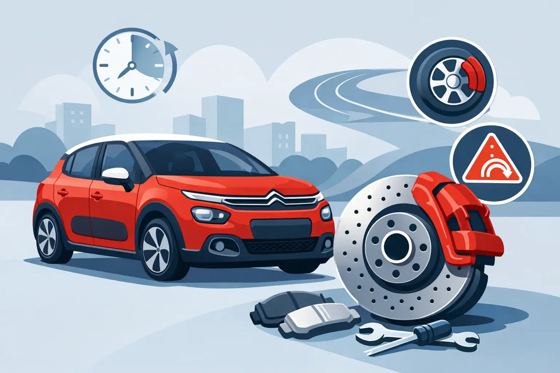 Cuándo cambiar frenos Citroën C3