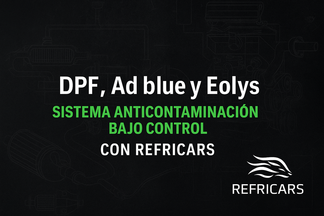 DPF, AdBlue y Aditivo Eolys: Guía práctica sobre el sistema anticontaminación de tu vehículo