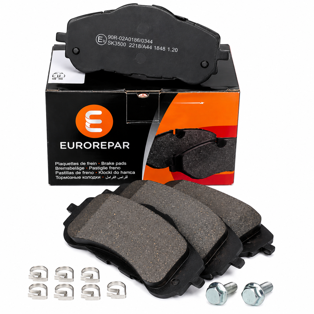 Pastillas delanteras Eurorepar Peugeot 308 2015-2024 ( discos 283mm)