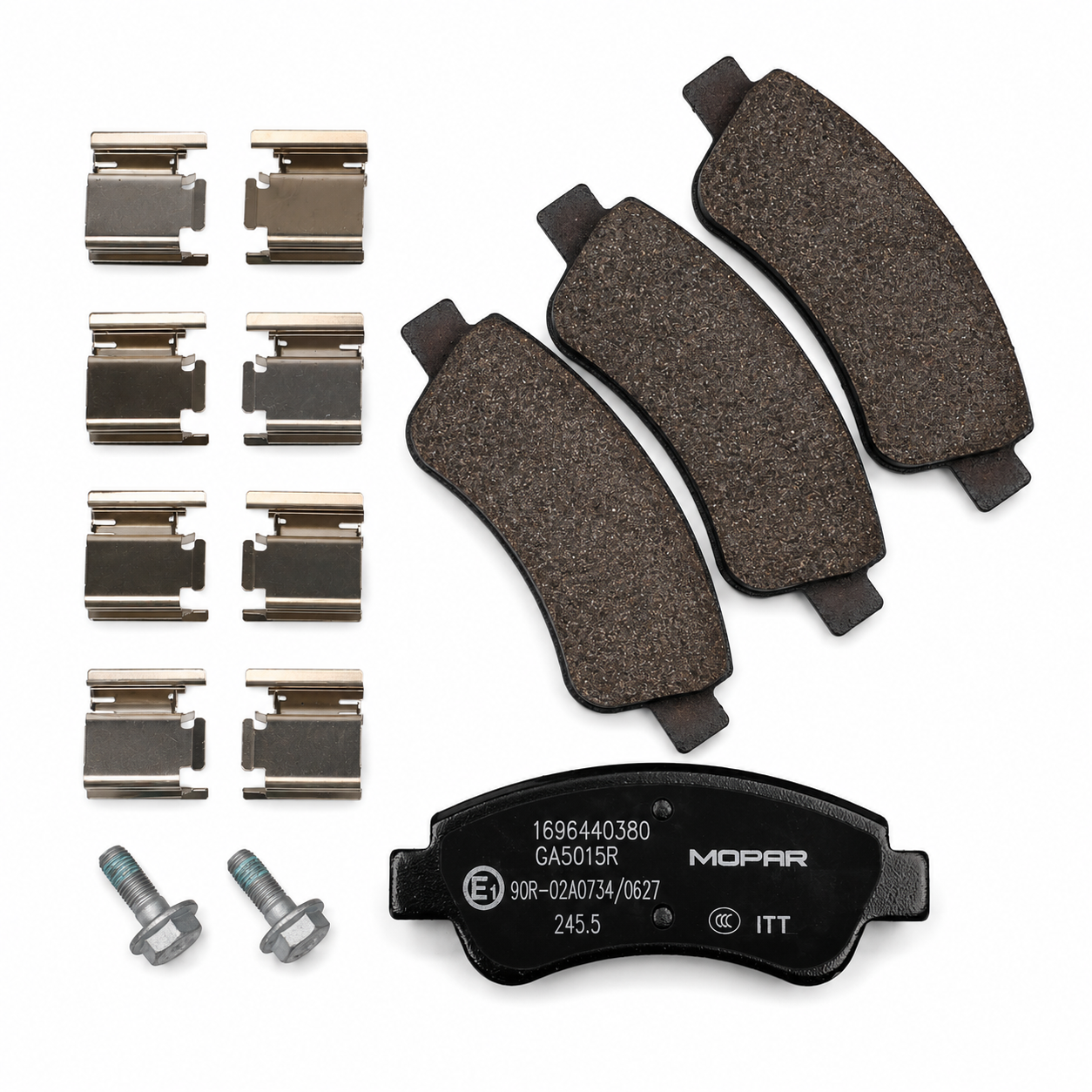 Pastillas Delanteras Originales Peugeot 208 2008 301 Citroen C3 C-elisee C4 Cactus