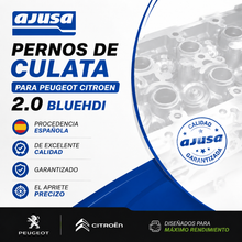 Pernos de Culata Citroen C4 C5 Aircross Jumpy IV 2.0 Bluehdi