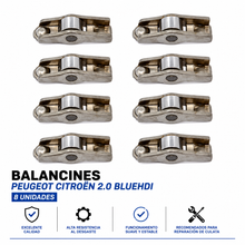 Balancines Citroen C4 C5 Aircross Jumpy 2.0 Bluehdi 8 Unidades