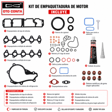 Kit de Empaquetadura Motor Peugeot 208 301 Partner B9 1.6 HDi 2013-2019