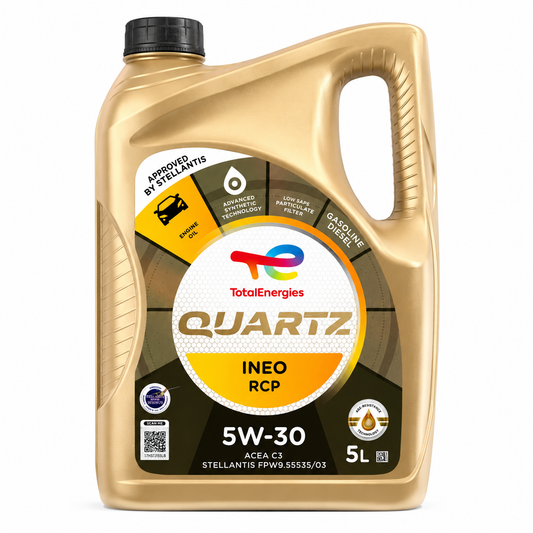 Aceite 5W30 Total RCP 5L PEUGEOT CITROEN 1.5 BLUEHDI / 1.2 PURETECH - VTI
