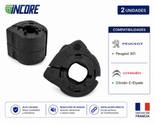 Par Bujes Barra Estabilizadora Peugeot 301 Citroen C-elisee 2013-2024