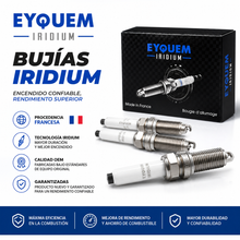 Juego de Bujias Peugeot 208 308 2008 3008 Rifter 1.2 Puretech 2021-2025