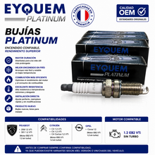 Set 3 Bujias Citroen C3 C4 Cactus C-elisee 1 1.2 Vti Sin Turbo