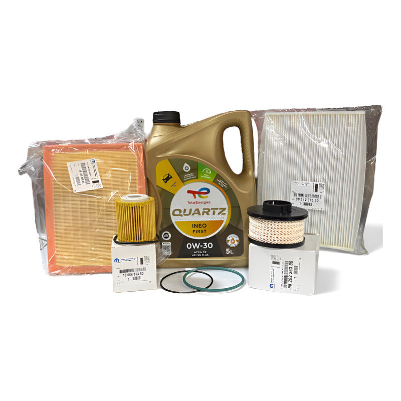 Kit Filtros Y Aceite Citroen C-elisee 1.5 Bluehdi 2024-2025