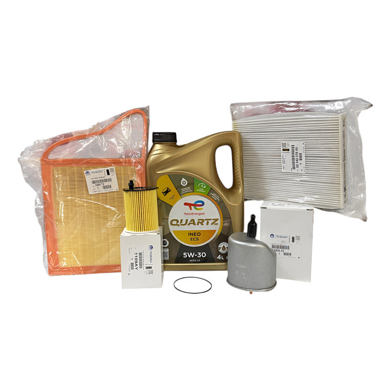 Kit Filtros Y Aceite Peugeot 301 1.6 Hdi 2013-2023 Euro5