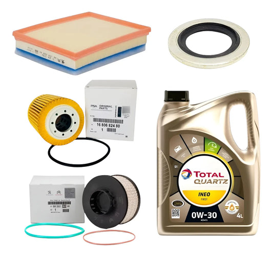 KIT DE MANTENIMIENTO ORIGINAL PEUGEOT CITROEN OPEL DS 1.5 BLUEHDI