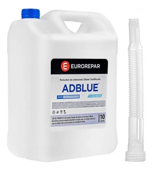 Adblue Eurorepar 10l PEUGEOT CITROEN OPEL DS NORMA ISO22241 EURO 6