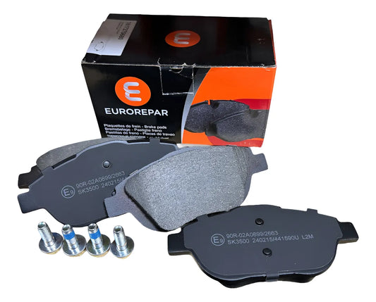 PASTILLAS DE FRENO EUROREPAR PEUGEOT 2008 P24E 2020-2024