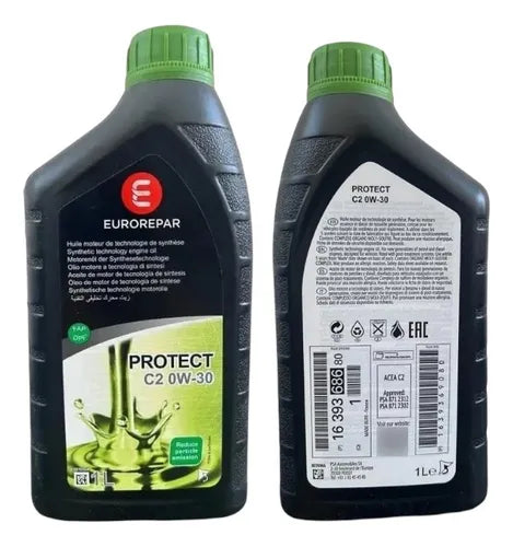 ACEITE DE MOTOR EUROREPAR PROTECT C2 0W30 1L