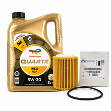 Kit Filtro y Aceite Total 5W30 Rcp Opel Corsa Mokka Crossland Grandland Combo 1.5 Bluehdi