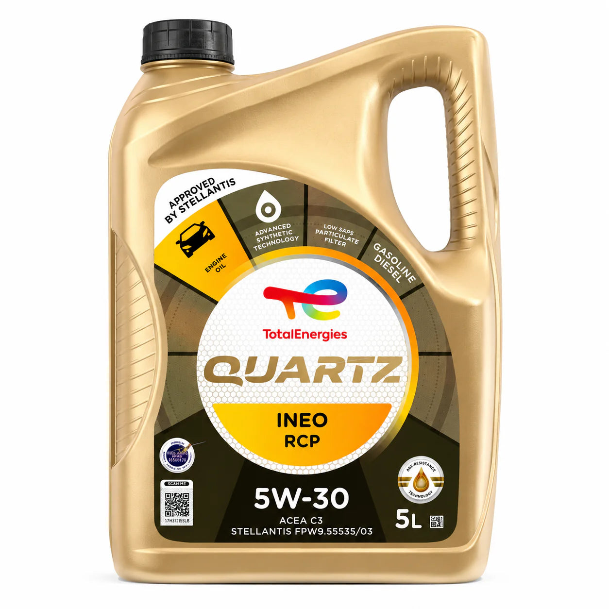 Kit Filtro y Aceite 5W30 RCP Citroen C3 C4 C-elisee 1.2 Puretech/Vti