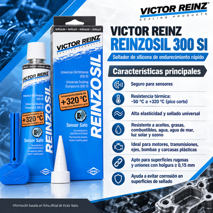 Silicona Victor Reinz Reinzosil 300 SI +320 °C