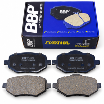 Pastillas Traseras Ceramicas TYC BBP Peugeot 208 2008 Citroen C4 III 2021-2026