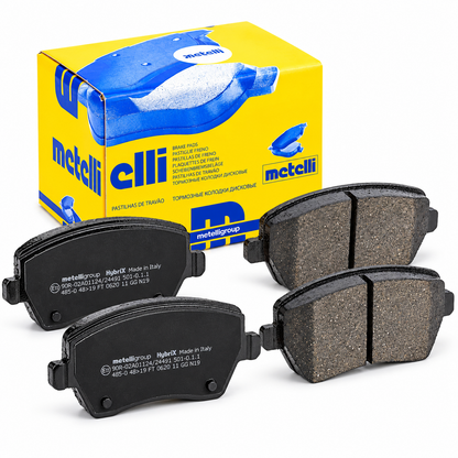 Pastillas de Freno Metelli Italianas Delanteras Peugeot 208 2008 C3 Opel Corsa 2023-Up