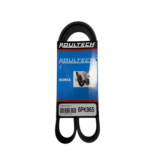Correa de alternador Roultech 6PK965 – 1.6 HDi Peugeot, Citroën (208, 301, C3, C4 Cactus, C-Elysée)
