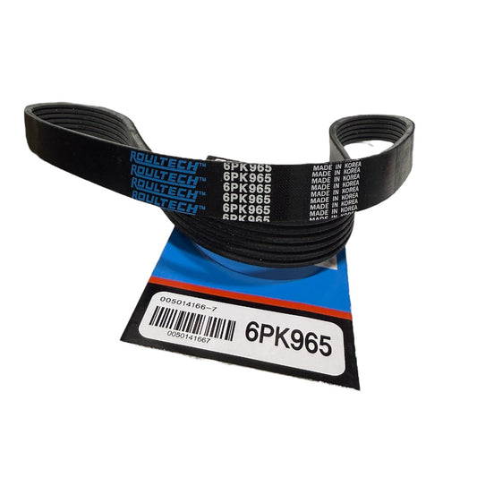 Correa de alternador Roultech 6PK965 – 1.6 HDi Peugeot, Citroën (208, 301, C3, C4 Cactus, C-Elysée)