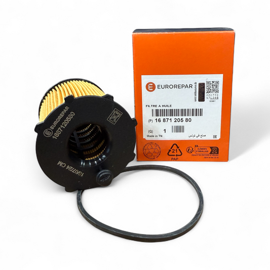 Filtro de Aceite Eurorepar Peugeot Citroën 1.6 HDi Euro 5 (Sin AdBlue)