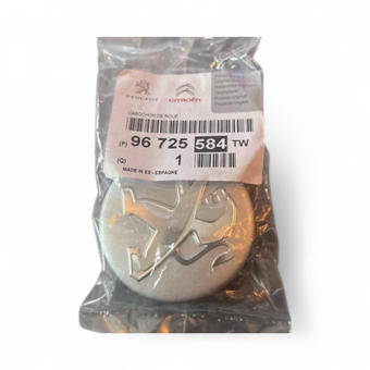 compare product Embellecedor Original con Logo Centro de Rueda Original Peugeot (96725584TW)