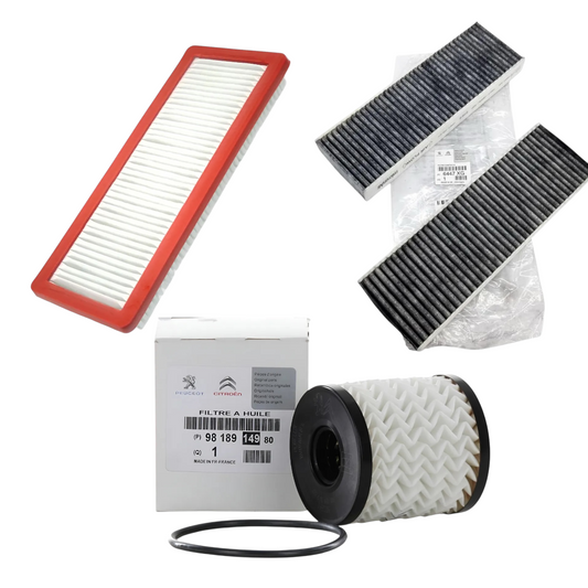 Kit de Filtros Originales Peugeot / Citroën / Opel / DS 1.6 THP