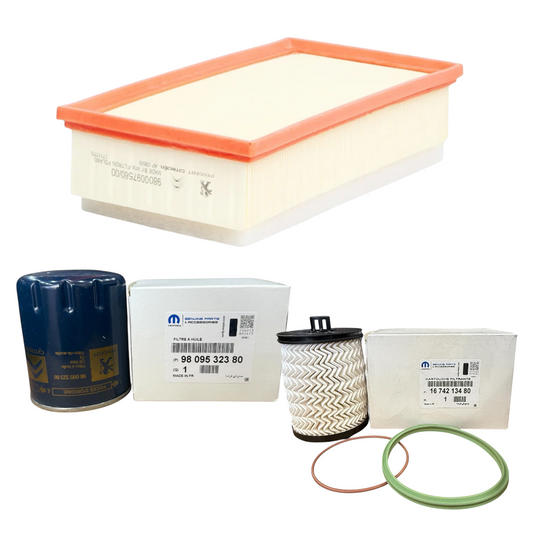 Kit de Filtros Originales Peugeot / Citroën / Opel 2.0 BlueHDi DW10FDUU