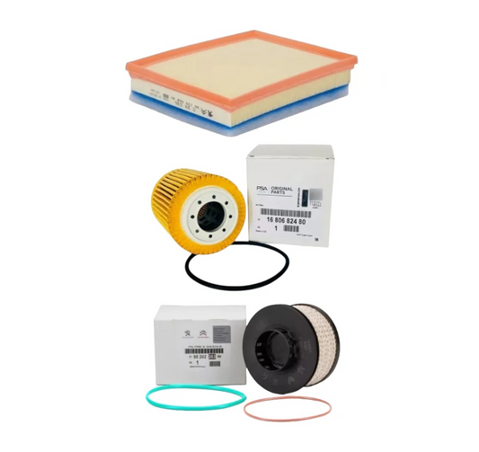 Kit de Filtros Originales Peugeot / Citroën / Opel / DS 1.5 BlueHDi (todos)
