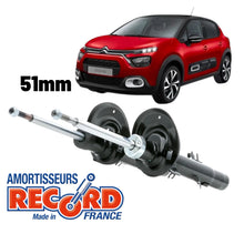 Amortiguadores Delanteros Record Peugeot 208 / 2008 / Citroën C3 51 mm (2014–2019)