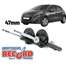Amortiguadores Delanteros Record Peugeot 208 / Citroën C3 47 mm (2014–2019)