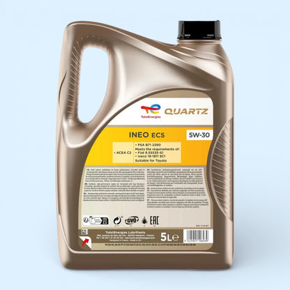 Aceite Total Quartz Ineo ECS 5W30 4L – ACEA C2