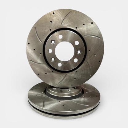 PAR DISCOS FRENO DELANTEROS PEUGEOT RIFTER K9 / PARTNER K9 2020-2025