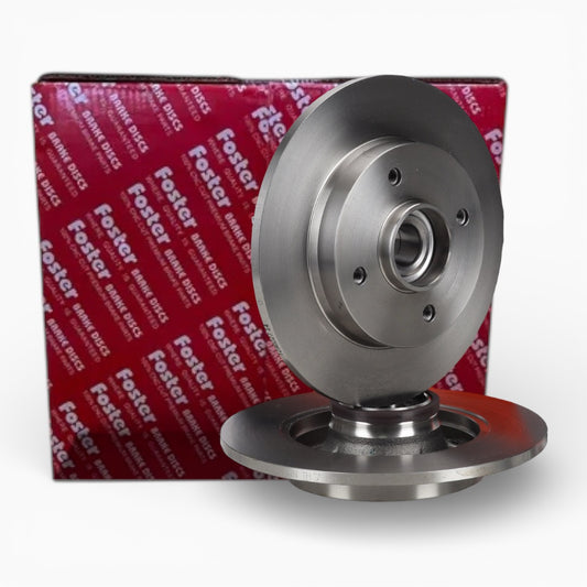 PAR DISCOS FRENO TRASEROS PEUGEOT 208 2008 / CITROEN C3 C4 CACTUS