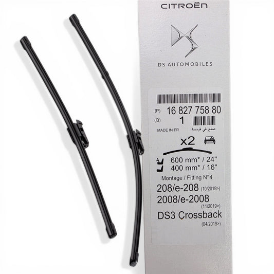 Plumillas Delanteras Originales Peugeot 208 - 2008 ( 2021-2026)