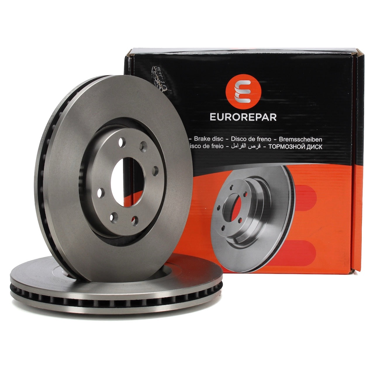 Discos de Freno Delanteros Eurorepar Peugeot 2008 Citroen C4 283mm